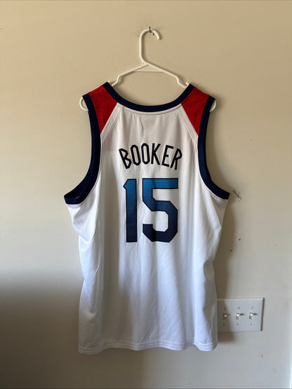 Men's Nike Devin Booker #15 Team USA 2020 Tokyo Olympics Jersey Sz XL - RARE