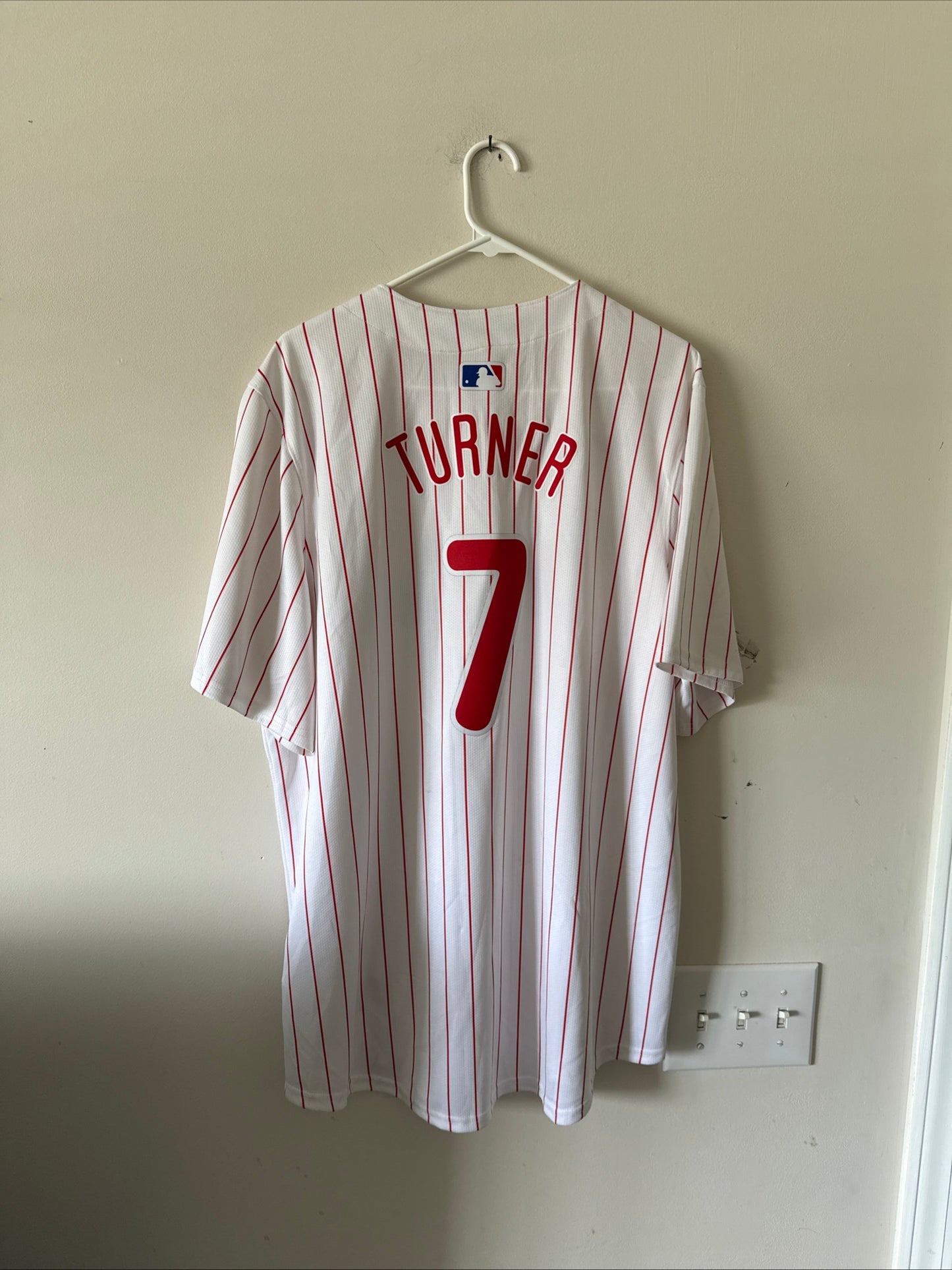Men's Nike Trea Turner #7 Philadelphia Phillies Limited Jersey Sz XL - RARE