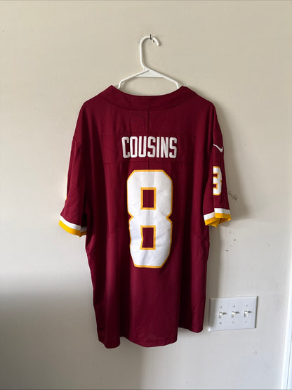 Men’s Nike Kirk Cousins #8 Washington Redskins Vapor Lmtd Jersey Sz XL - RARE
