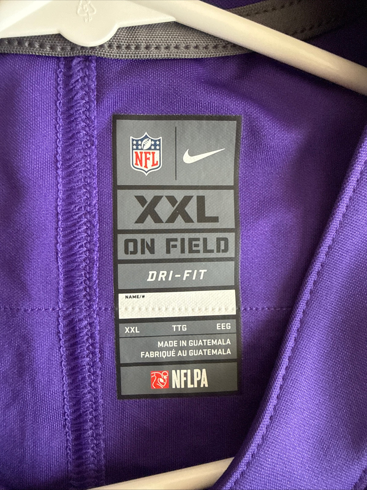 Men's Nike Stefon Diggs #14 Minnesota Vikings NFL 100 Vapor Lmtd Jersey Sz 2XL
