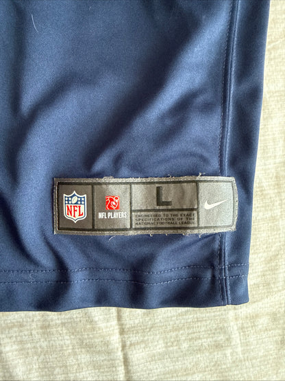Men’s Nike AJ Brown #11 Tennessee Titans Vapor Lmtd Jersey Sz L - Blue RARE