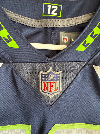 Men's Nike Tyler Lockett #16 Seattle Seahawks Vapor Lmtd NFL Jersey Sz M - RARE