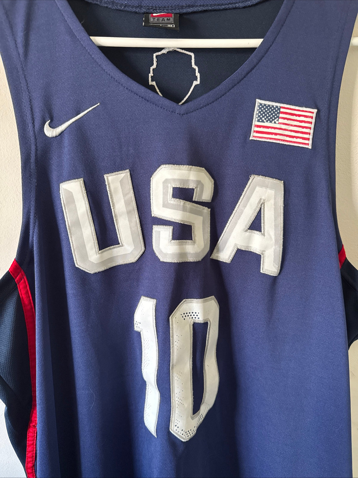 Men’s Nike Kyrie Irving #10 Team USA 2016 Summer Olympics Jersey Sz L - RARE