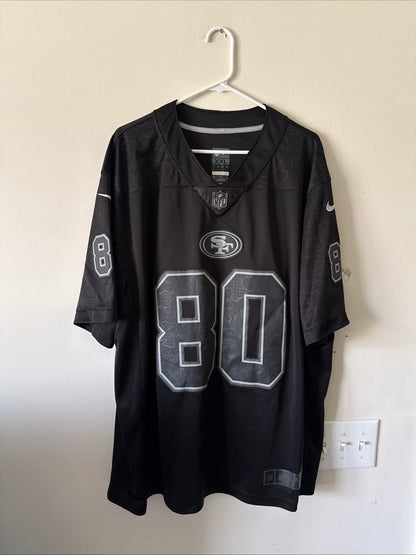 Men's Nike Jerry Rice #80 San Francisco 49ers RFLCTV Limited Jersey Sz 2XL RARE