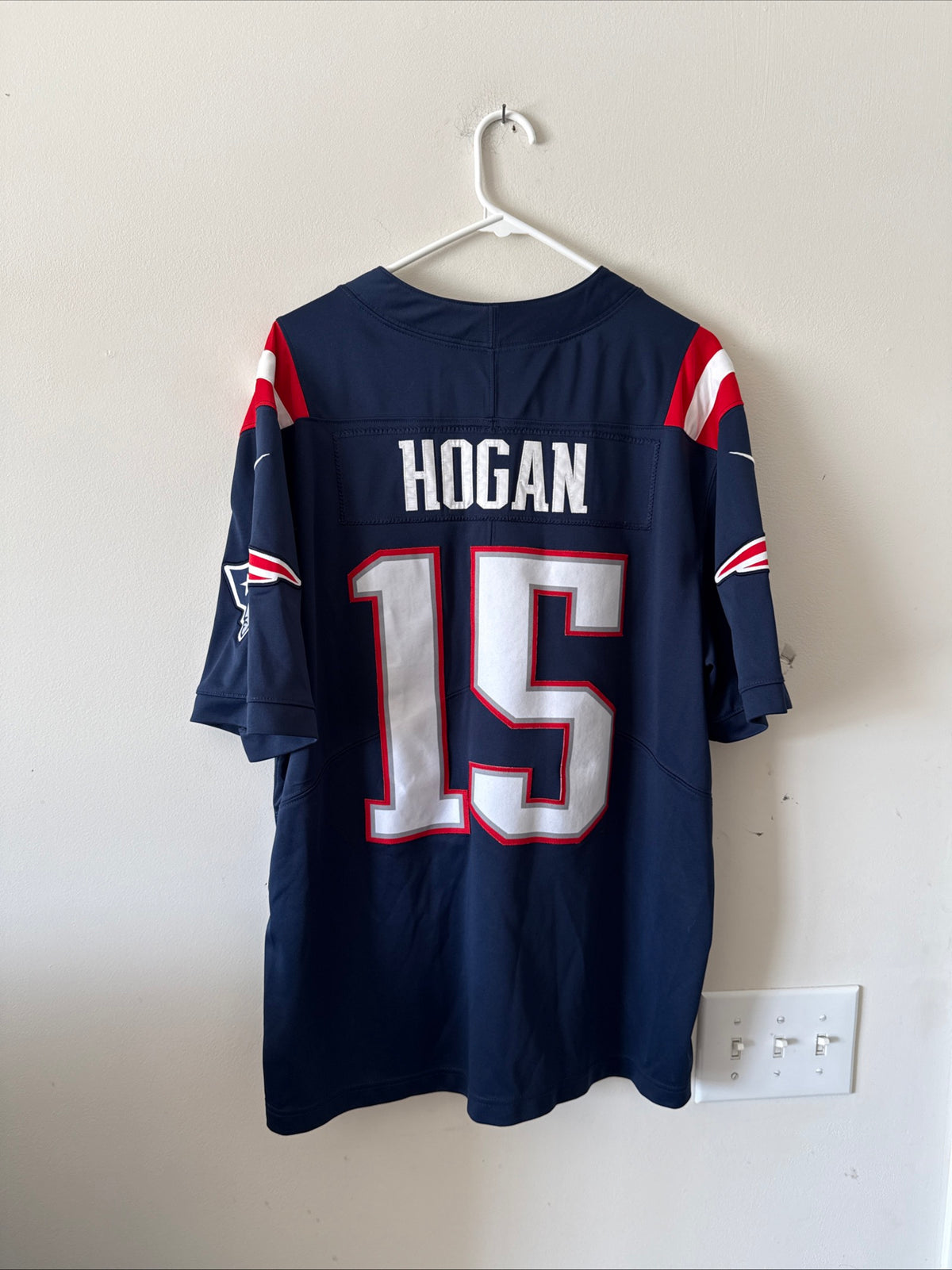 Men's Nike Chris Hogan #15 New England Patriots Vapor Lmtd Jersey Sz XL - RARE