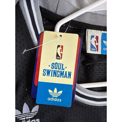Men’s Adidas David Robinson #50 Spurs Hardwood Classics Soul Jersey Sz L +2 NWT