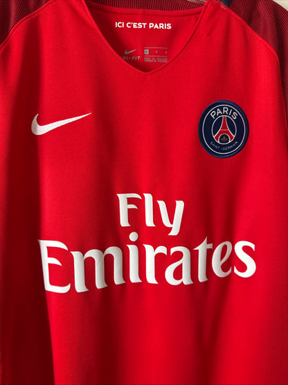 MEN’S NIKE PARIS SAINT-GERMAIN 2016/2017 AWAY FOOTBALL JERSEY SZ M - NWT RARE