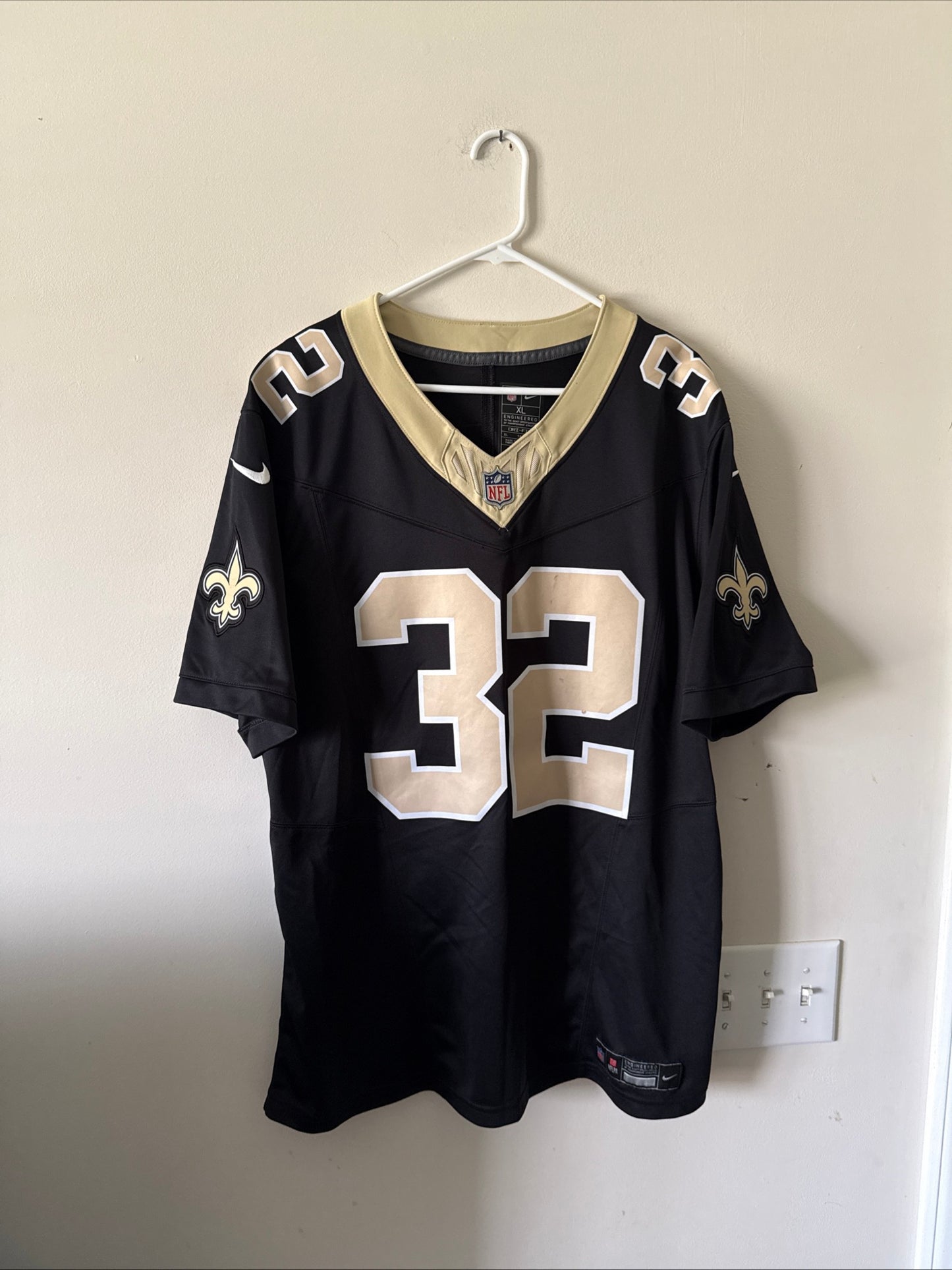 Men’s Nike Tyrann Mathieu #32 New Orleans Saints Vapor Lmtd Jersey Sz XL - RARE