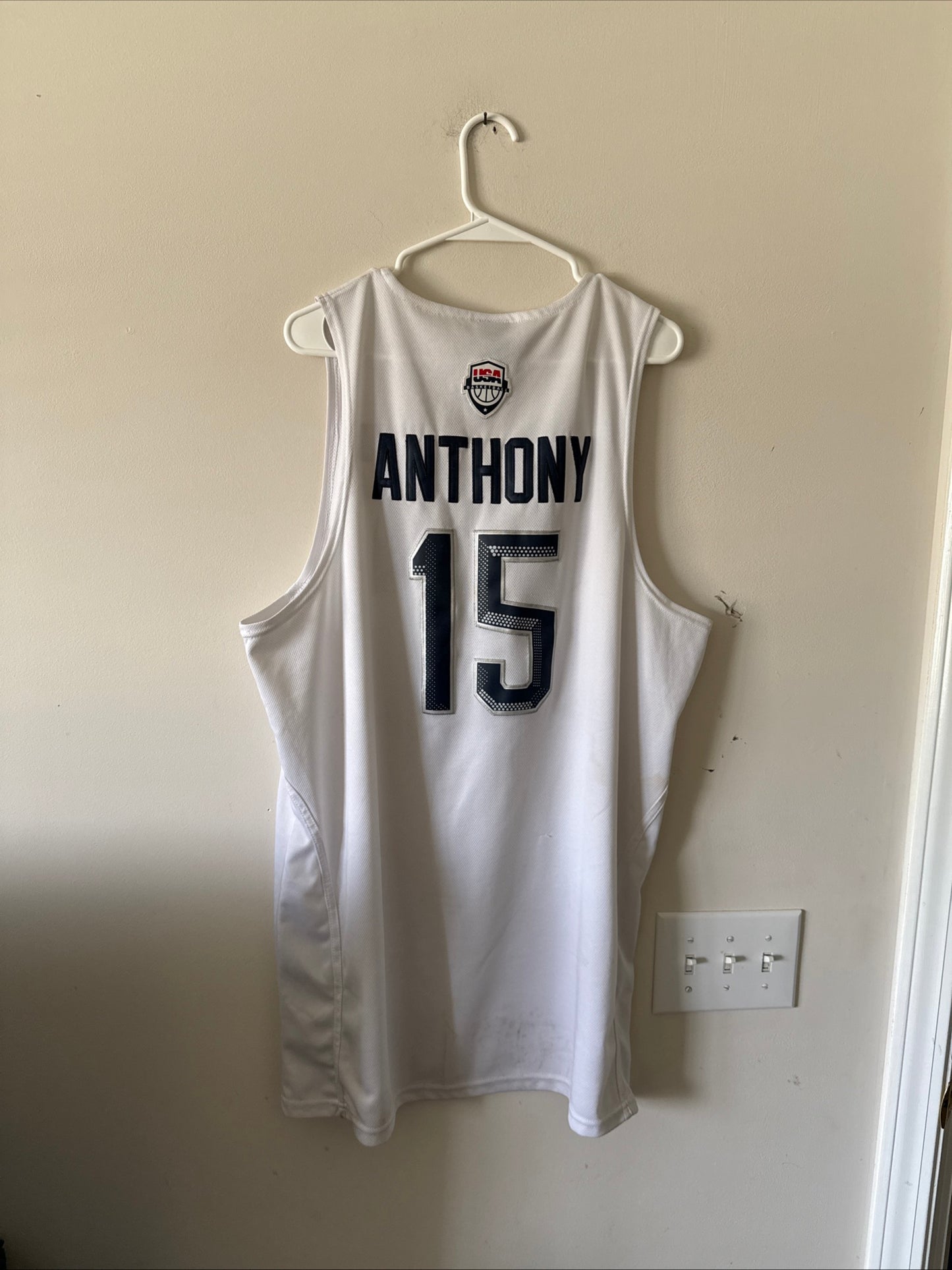 Men’s Nike Carmelo Anthony #15 Team USA 2016 Olympics Jersey Mens Sz 54 - RARE