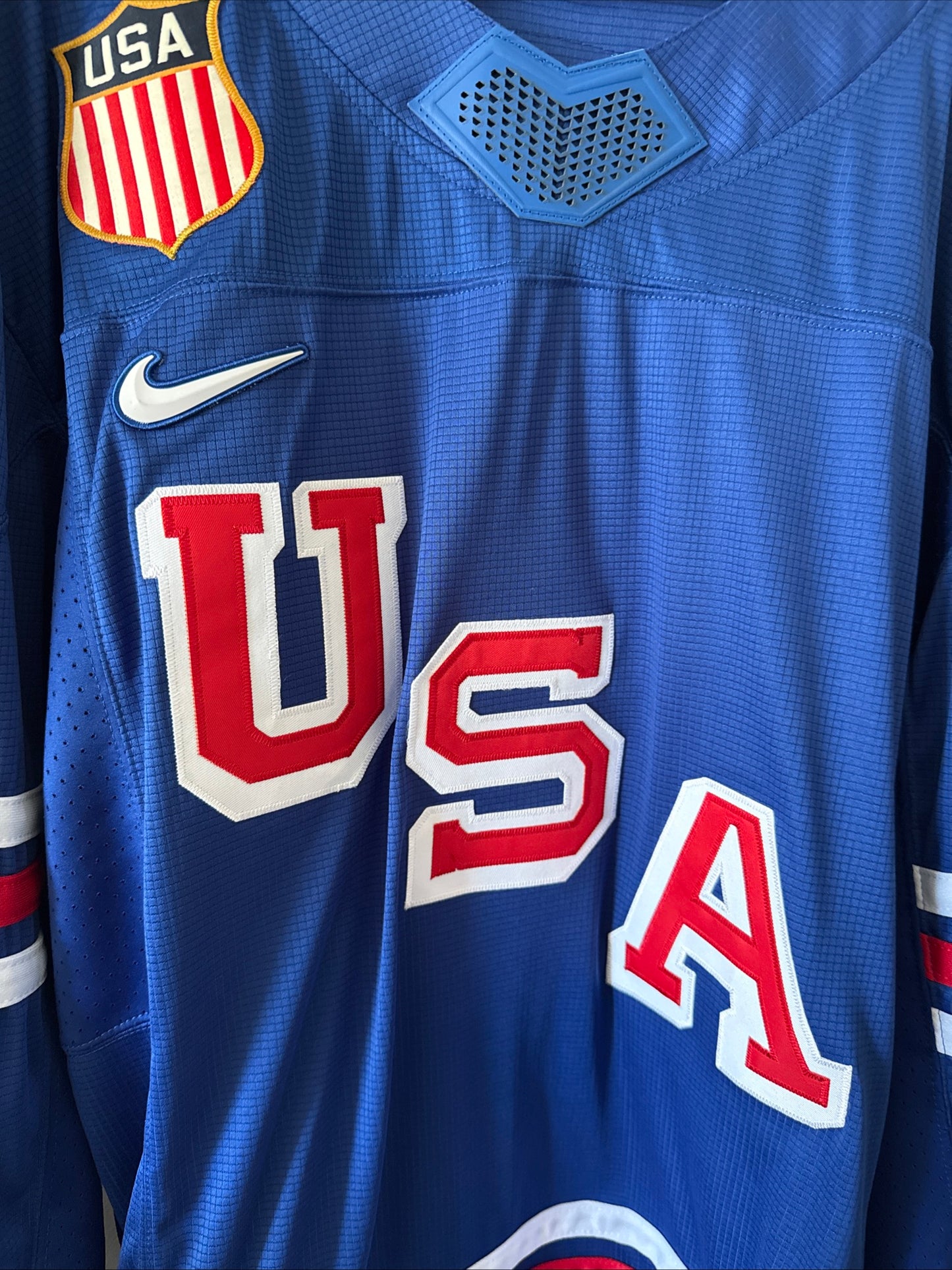 MEN’S NIKE BROCK FABER #14 TEAM USA 2026 WINTER OLYMPICS JERSEY SZ XL - NWT RARE