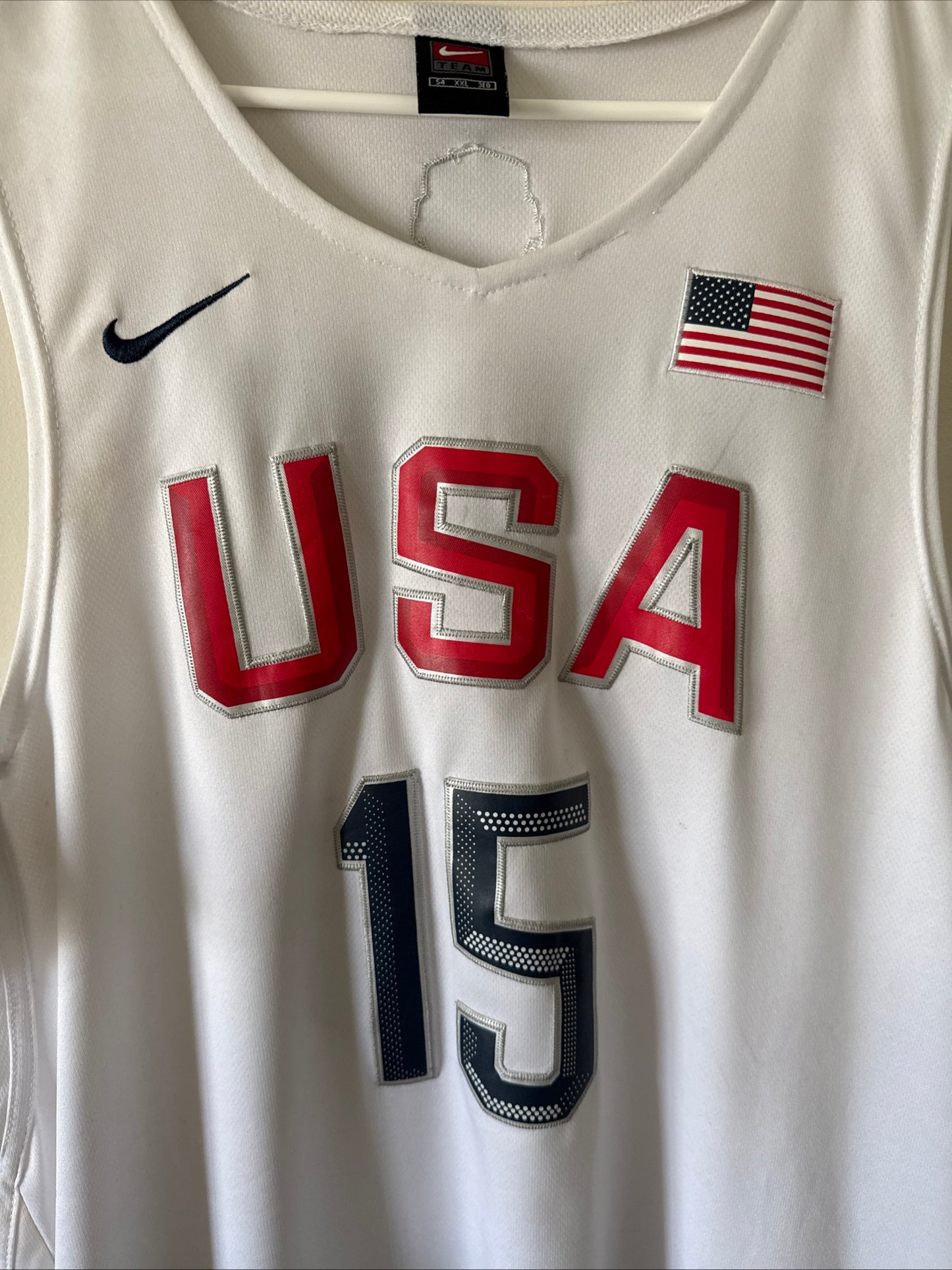 Men’s Nike Carmelo Anthony #15 Team USA 2016 Olympics Jersey Mens Sz 54 - RARE