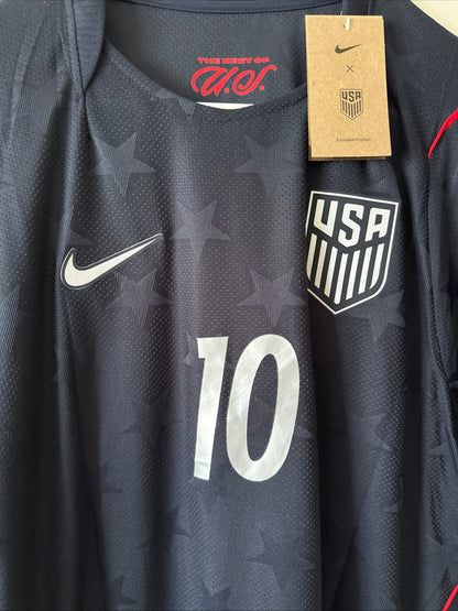 Men’s Nike Christian Pulisic #10 USMNT 2026 Away Authentic Jersey Sz 2XL - RARE