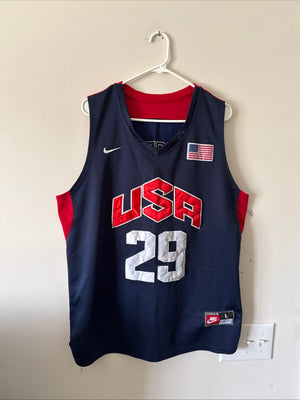 Men’s Nike Paul George #29 Team USA 2012 London Olympics Jersey Sz L - RARE
