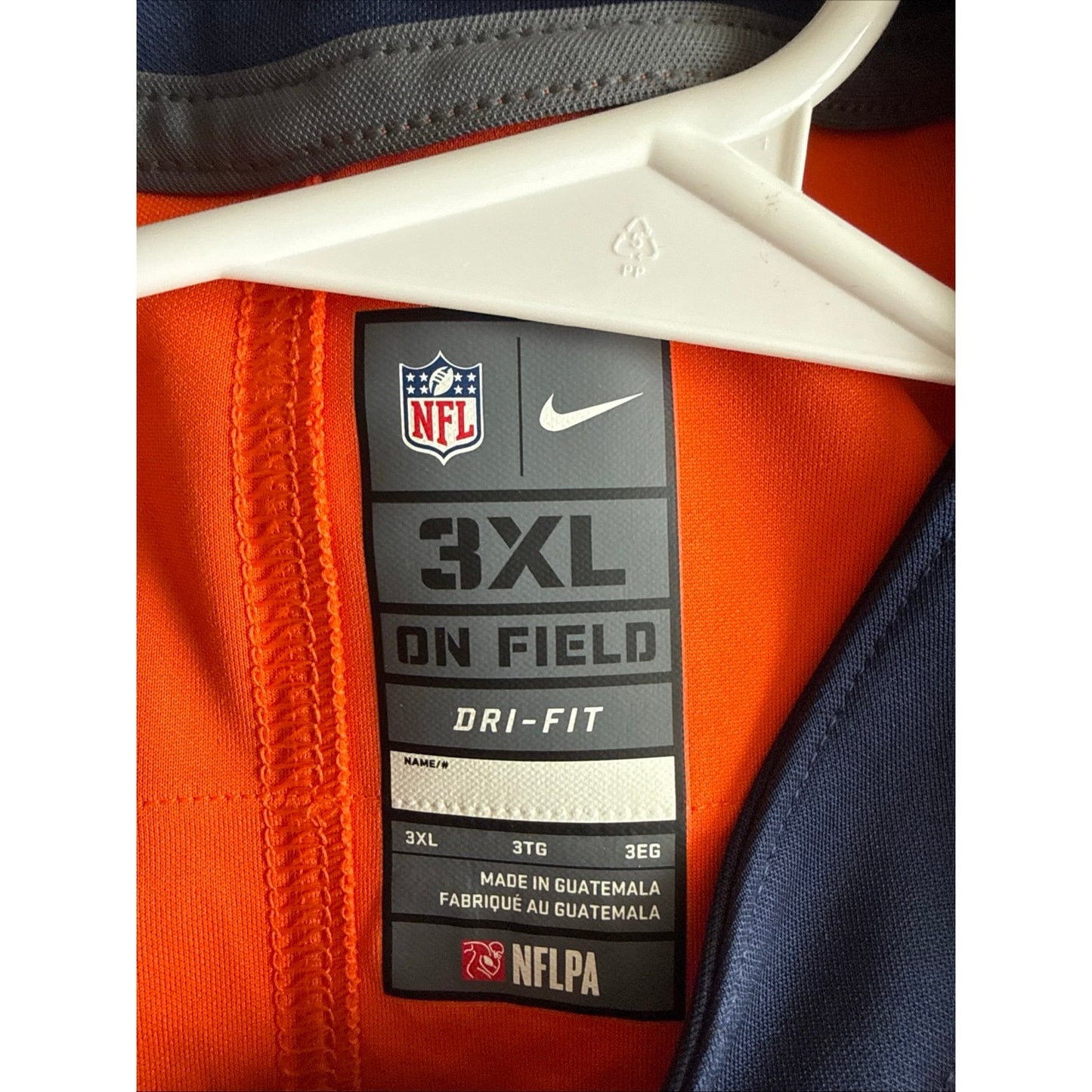 Men’s Nike Justin Simmons #31 Denver Broncos Vapor Limited Jersey Sz 3XL - RARE