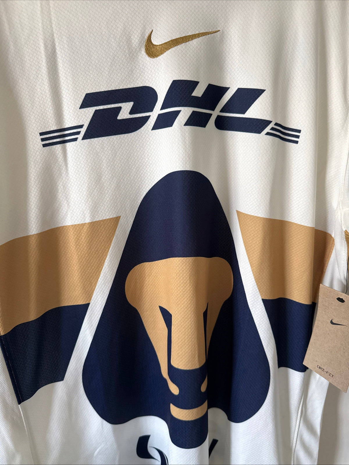 Men’s Nike Pumas UNAM 2025/26 Dri-FIT Stadium Home Jersey Sz L - NWT RARE