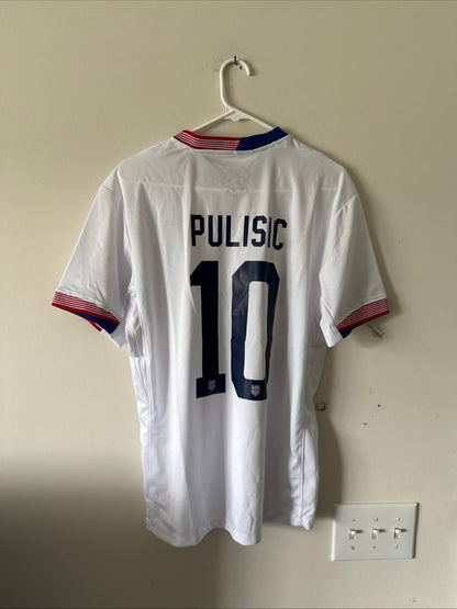 Men’s Nike Christian Pulisic #10 USMNT 2024 American Classic Jersey Sz L - RARE