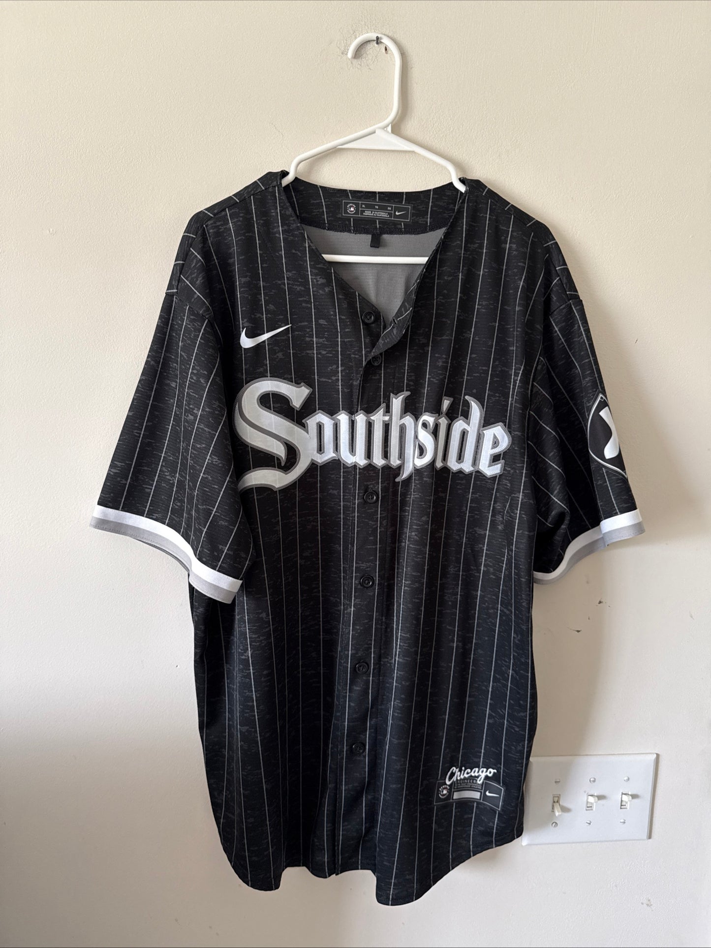 Men’s Nike Luis Robert #88 Chicago White Sox City Connect MLB Jersey Sz XL RARE