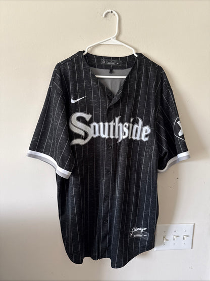 Men’s Nike Luis Robert #88 Chicago White Sox City Connect MLB Jersey Sz XL RARE