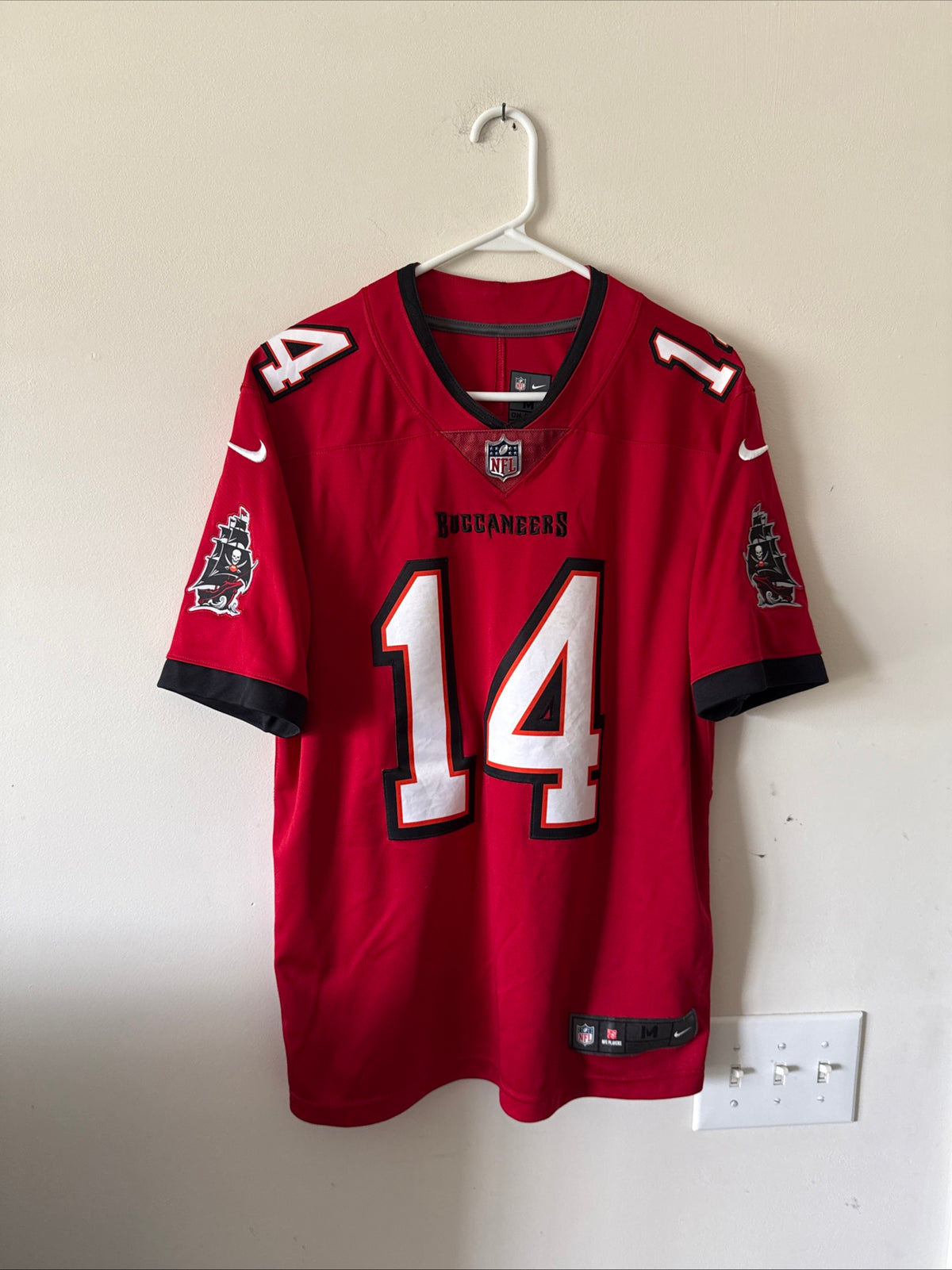 Men's Nike Chris Godwin #14 Tampa Bay Buccaneers Vapor Lmtd Jersey Sz M - RARE