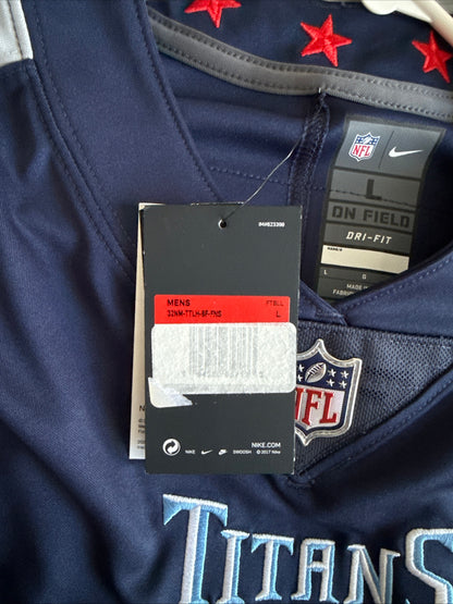 Men's Nike Malik Willis #7 Tennessee Titans Vapor Lmtd NFL Jersey Sz L - RARE