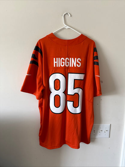 Men's Nike Tee Higgins #85 Cincinnati Bengals Vapor Lmtd Jersey Sz 2XL - RARE