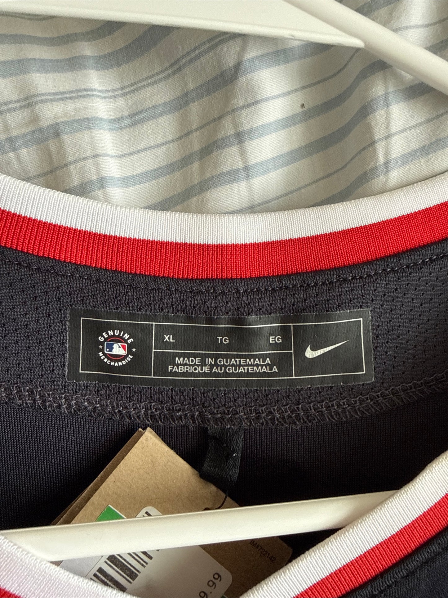 Men's Nike Lane Thomas #28 Washington Nationals Limited MLB Jersey Sz XL - RARE