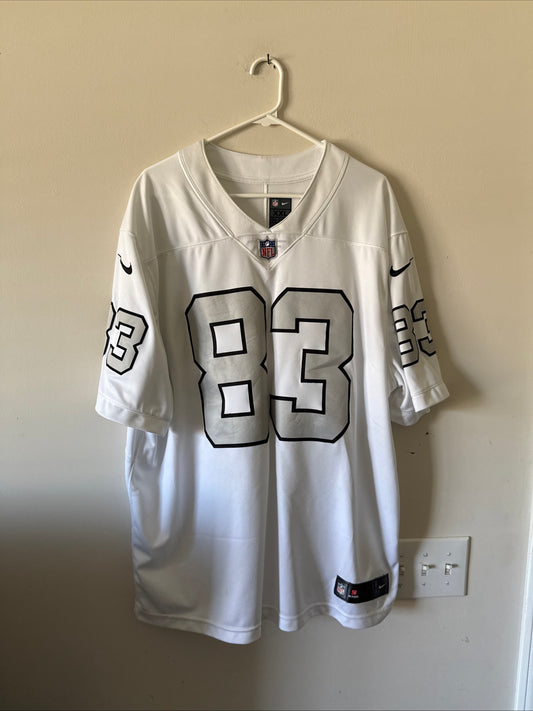 Men’s Nike Darren Waller #83 Las Vegas Raiders Vapor Lmtd Alt Jersey Sz 2XL RARE