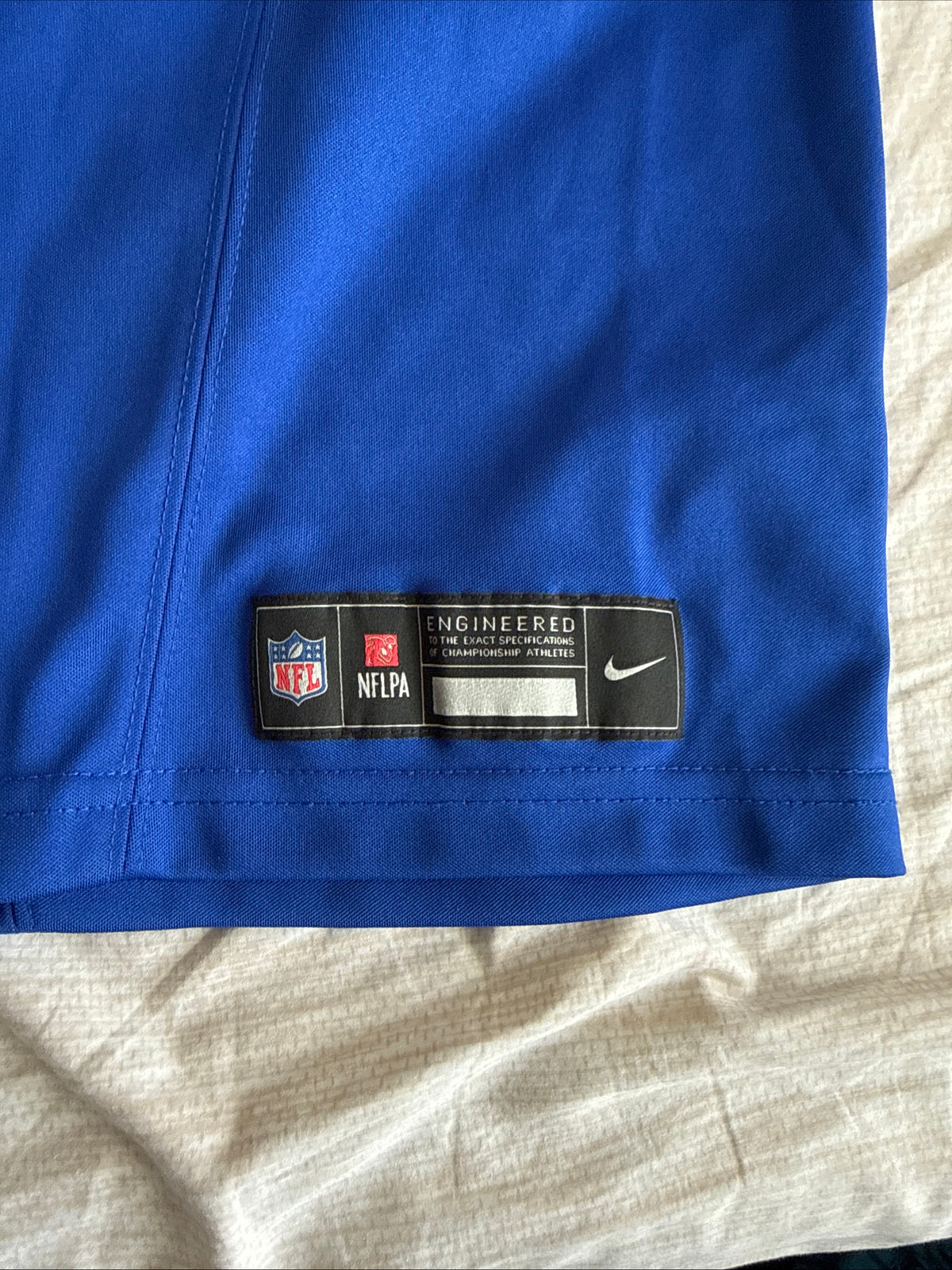 Men's Nike Josh Allen #17 Buffalo Bills Vapor Lmtd NFL Jersey Sz L - Blue RARE