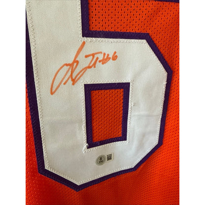 Clemson Tigers Jacoby Ford Autographed Custom Jersey - Beckett Authentication XL