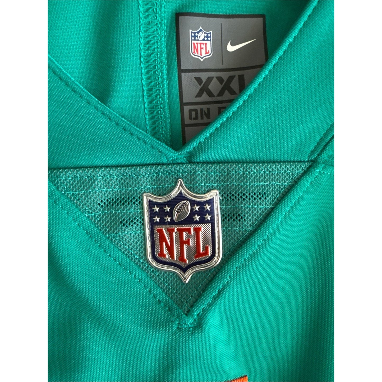Men’s Nike Tua Tagovailoa #1 Miami Dolphins VaporLimited Throwback Jersey Sz 2XL