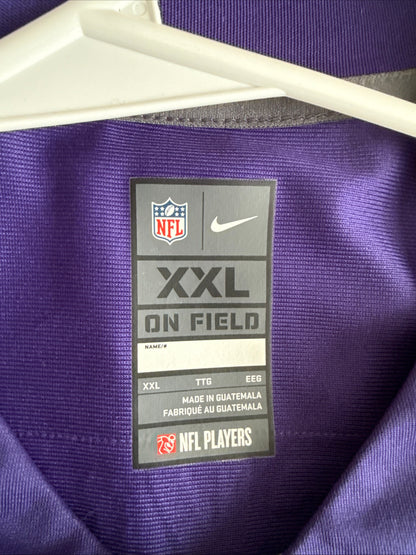 Men's Nike Lamar Jackson #8 Baltimore Ravens NFL 100 Vapor Lmtd Jersey Sz 2XL