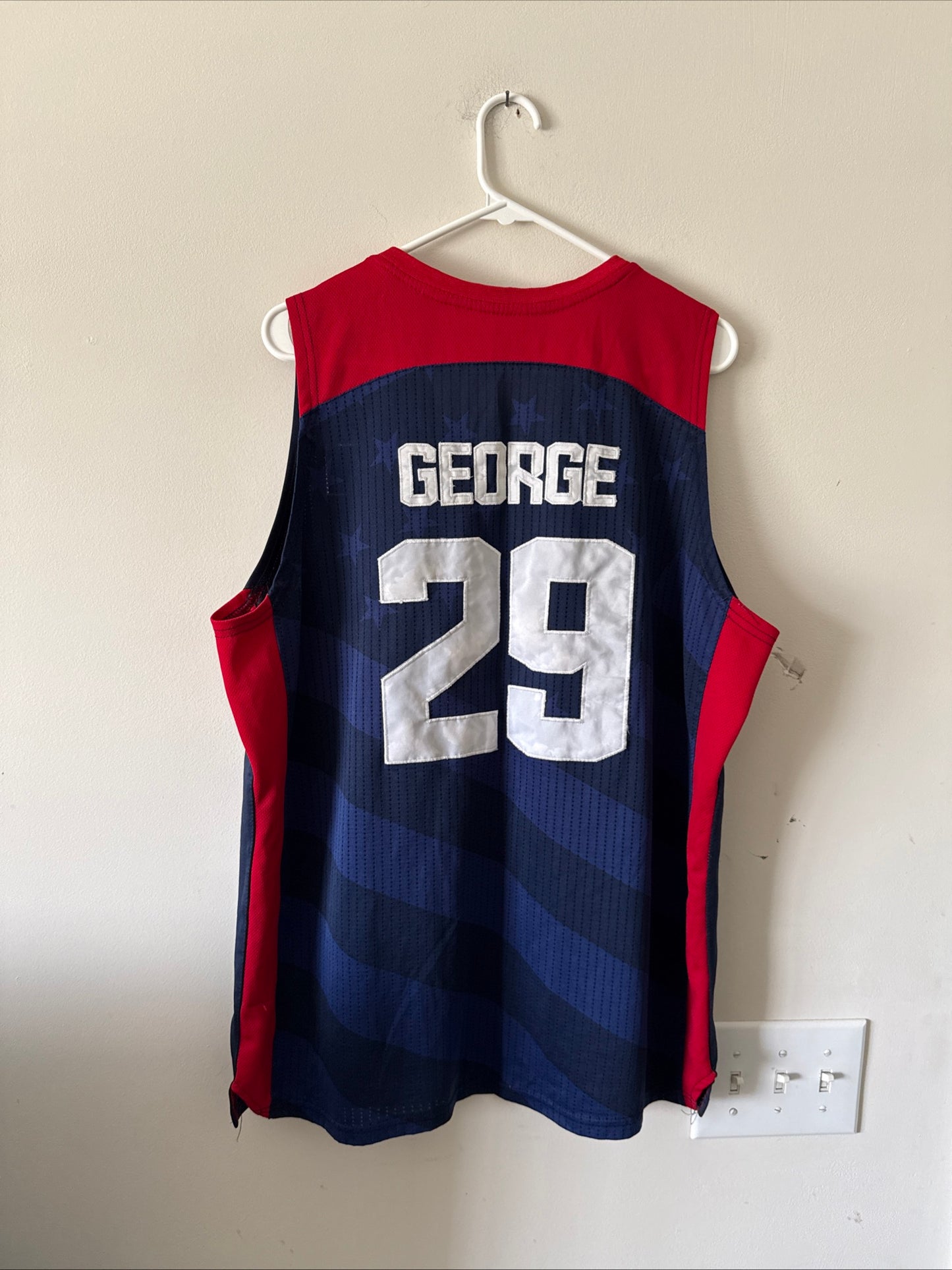 Men’s Nike Paul George #29 Team USA 2012 London Olympics Jersey Sz L - RARE