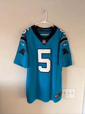 Men’s Nike Teddy Bridgewater #5 Carolina Panthers Vapor Lmtd Jersey Sz XL RARE