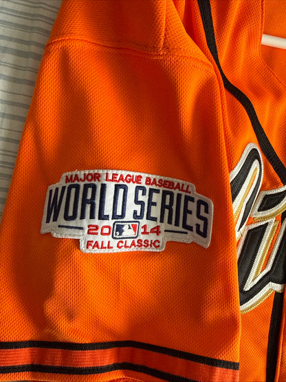 Men's Majestic Tony Abreu #21 SF Giants 2014 World Series Jersey Sz 48 - RARE