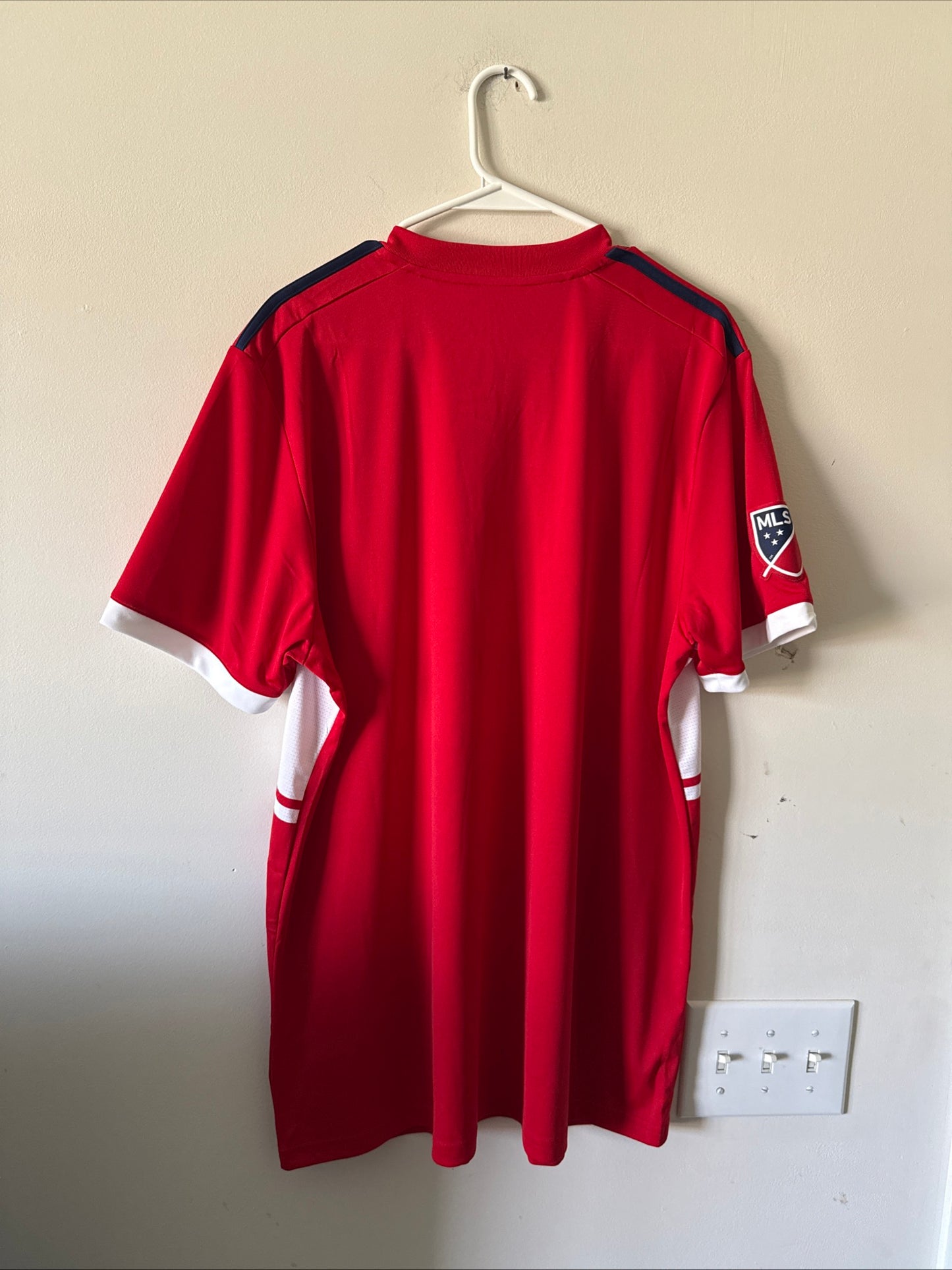 MEN’S ADIDAS CHICAGO FIRE 2018/19 HOME SOCCER JERSEY SZ XL - RED NWT RARE