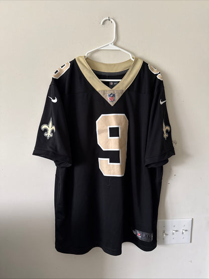 Men’s Nike Drew Brees #9 New Orleans Saints Vapor Limited NFL Jersey Sz XL RARE