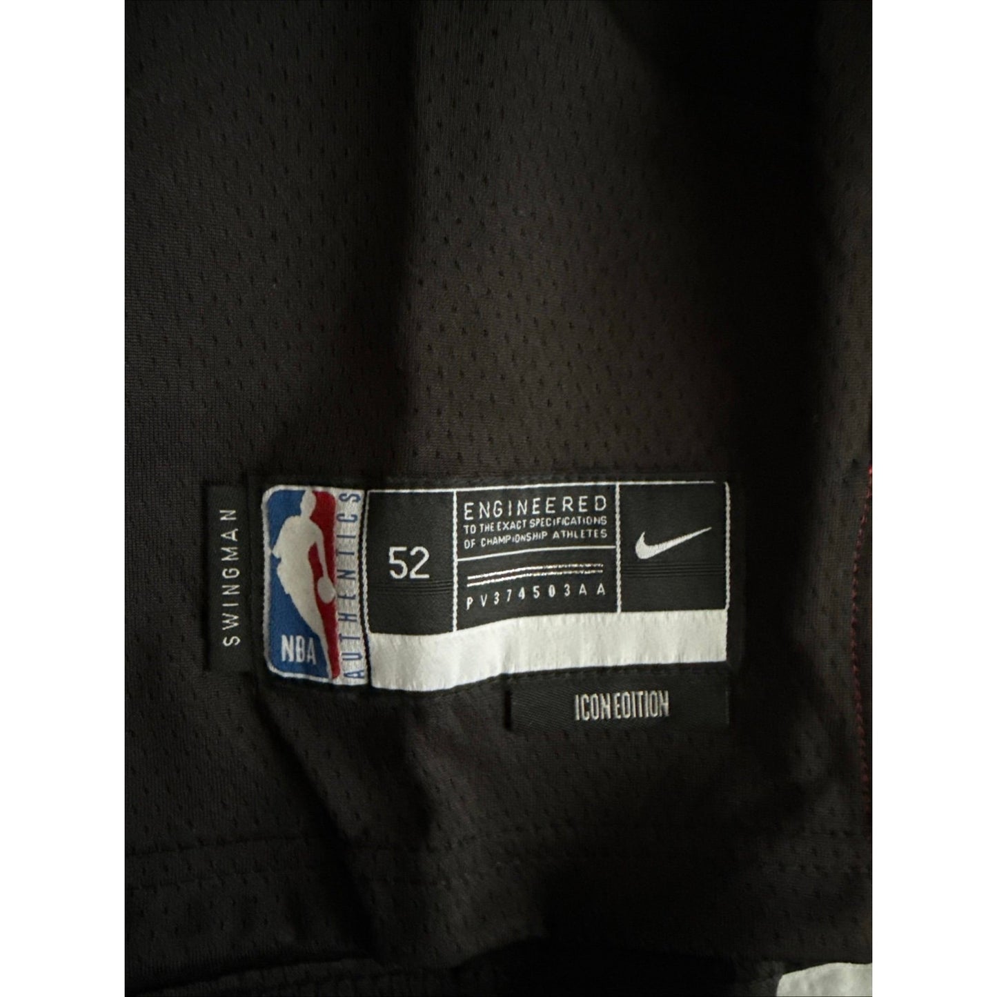 Men’s Nike Miami Heat Jaime Jaquez Jr #11 Nike Jersey Icon Edition Sz 52 - NWT