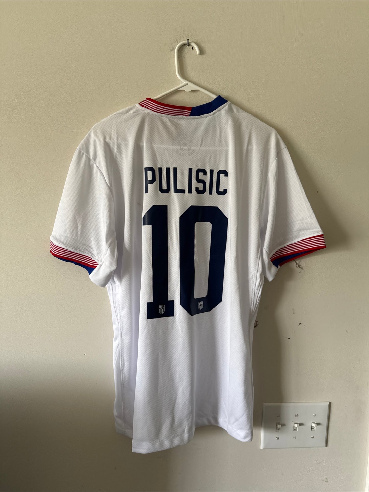 Men’s Nike Christian Pulisic #10 USMNT 2024 American Classic Jersey Sz XL - RARE