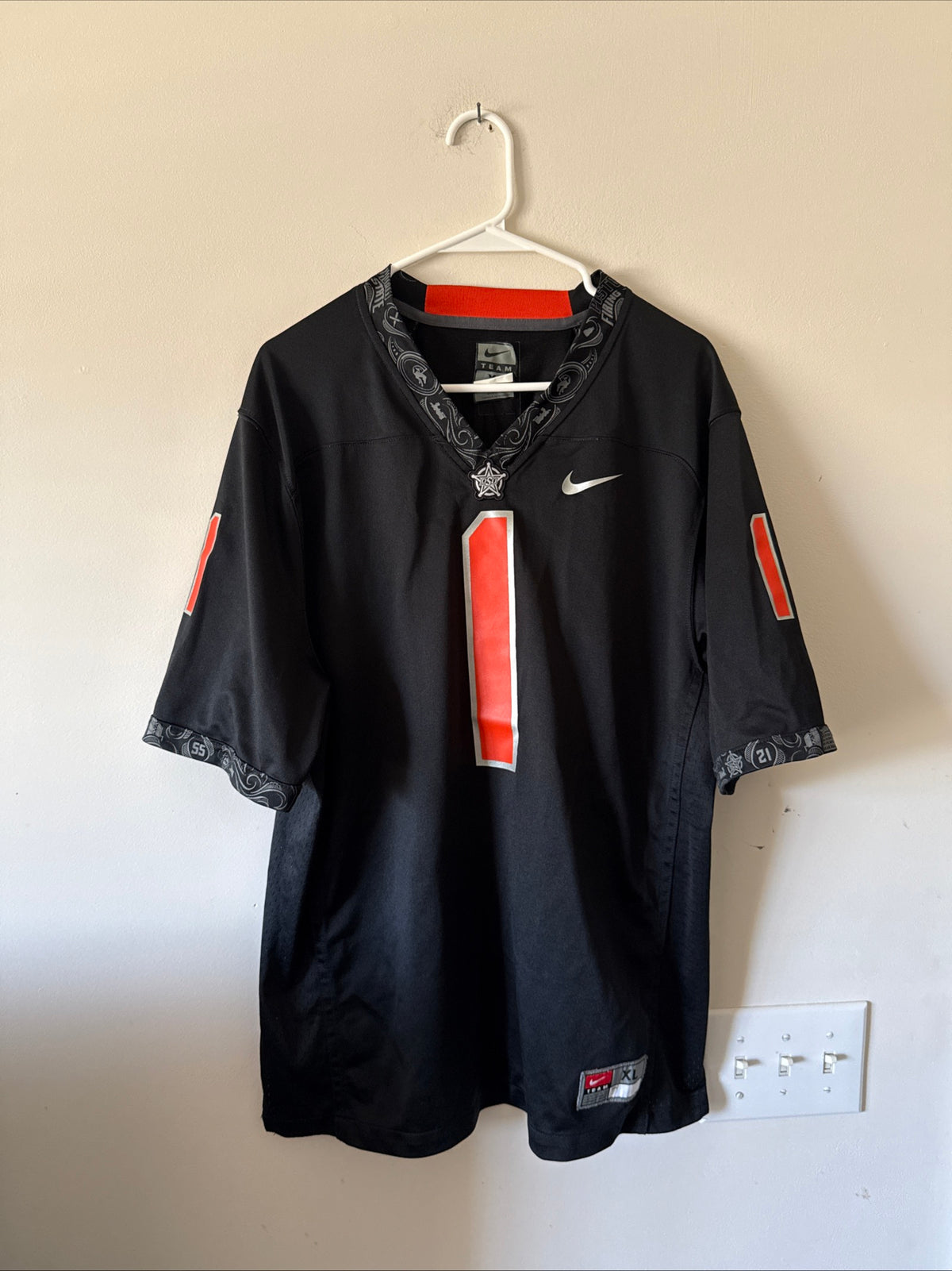 Men's Nike Dez Bryant #1 Oklahoma State Cowboys Alumni NCAA Jersey Sz XL - RARE