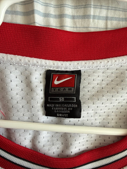 Men’s Nike Michael Jordan #23 97-98 Bulls NBA Finals Authentic Jersey Sz 50 RARE