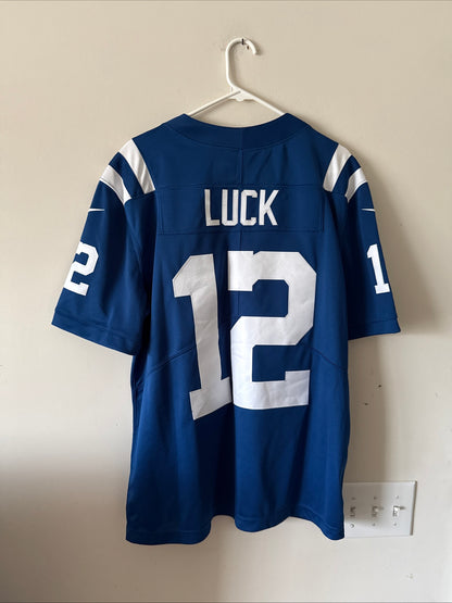 Men's Nike Andrew Luck #12 Indianapolis Colts Vapor Lmtd NFL Jersey Sz L - RARE