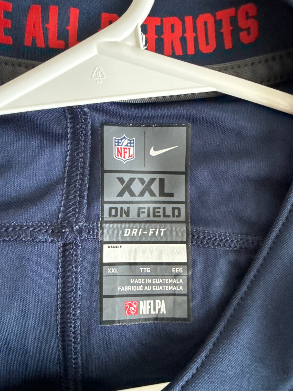 Men's Nike Julian Edelman #11 Patriots Vapor Lmtd NFL Jersey Sz 2XL - Cropped