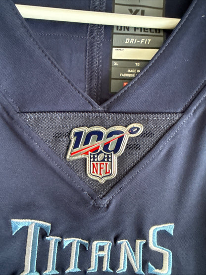 Men’s Nike Marcus Mariota #8 Titans NFL 100 Vapor Limited NFL Jersey Sz XL RARE