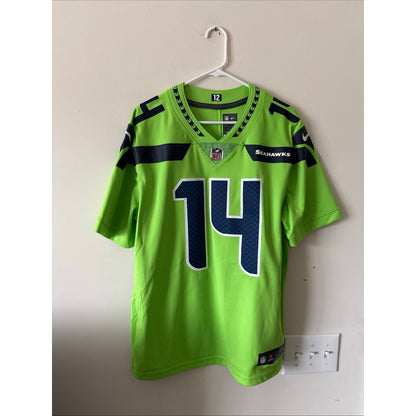 Men’s Nike DK Metcalf #14 Seattle Seahawks Vapor Limited NFL Jersey Sz L - Green