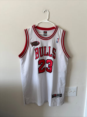 Men’s Nike Michael Jordan #23 97-98 Bulls NBA Finals Authentic Jersey Sz 50 RARE