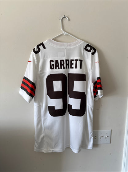 Men's Nike Myles Garrett #95 Cleveland Browns Vapor Lmtd NFL Jersey Sz L - RARE