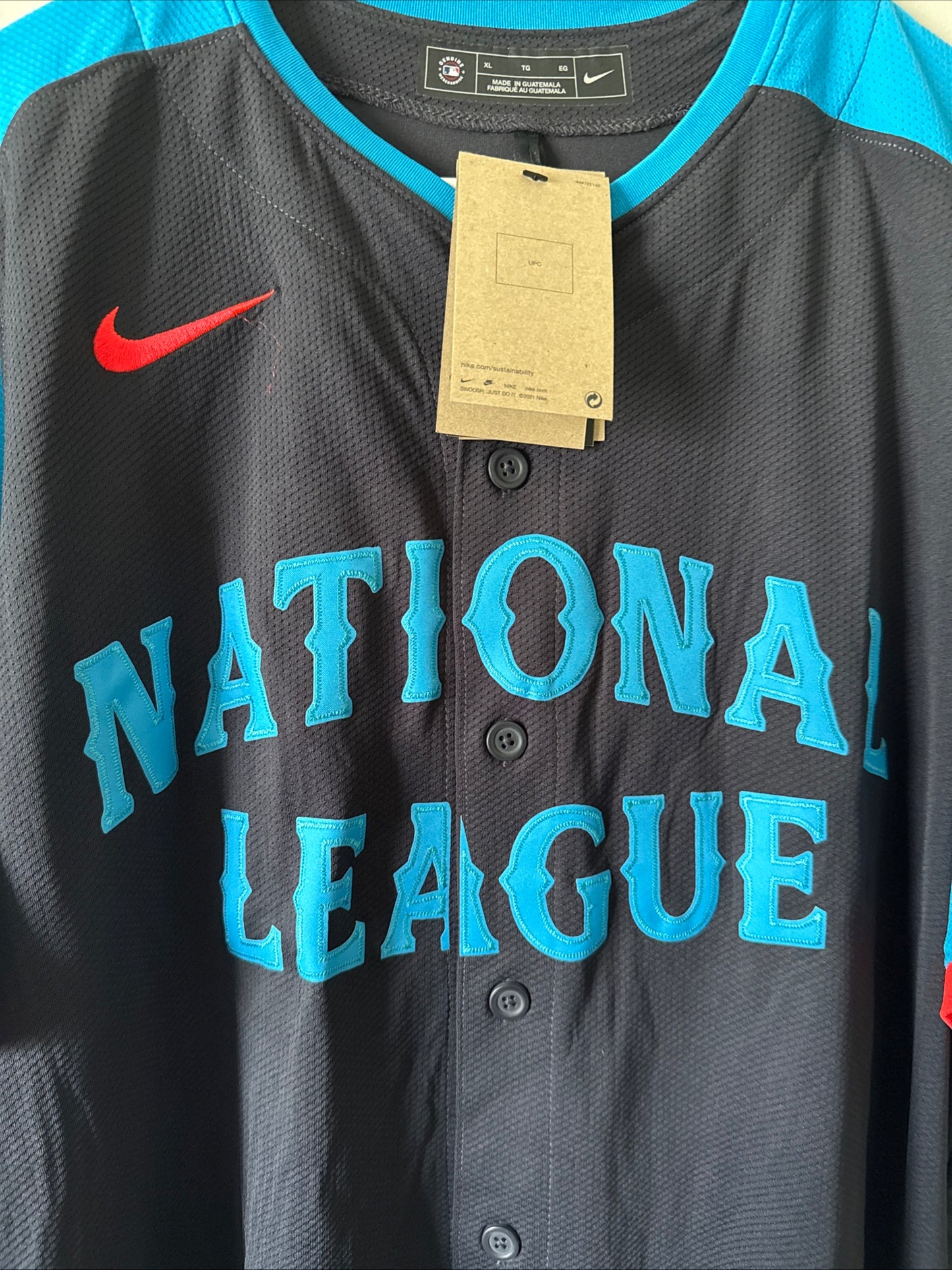 Men's Nike Shohei Ohtani #17 LA Dodgers 2024 MLB All Star Game Jersey Sz XL RARE
