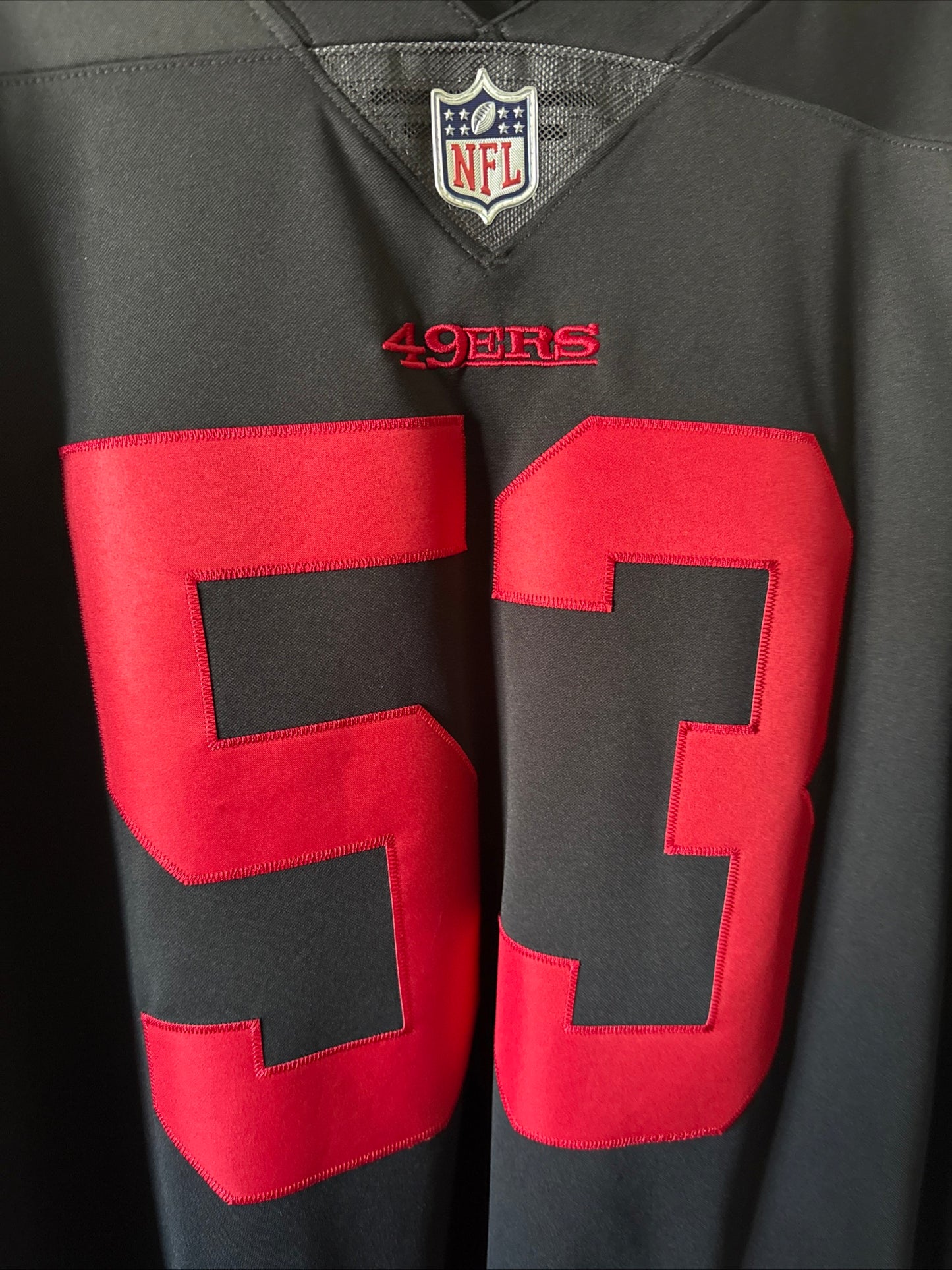 Men's Nike NaVorro Bowman #53 San Francisco 49ers Vapor Lmtd Jersey Sz XL RARE