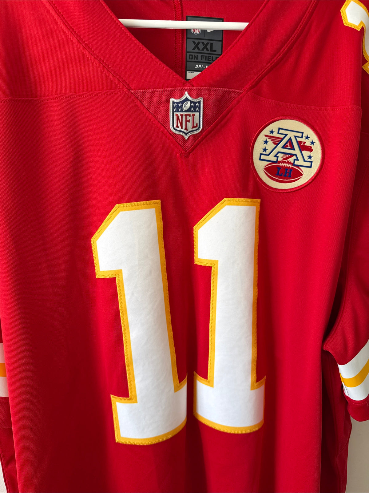 MEN’S NIKE ALEX SMITH #11 KANSAS CITY CHIEFS  VAPOR LMTD JERSEY SZ 2XL - RARE