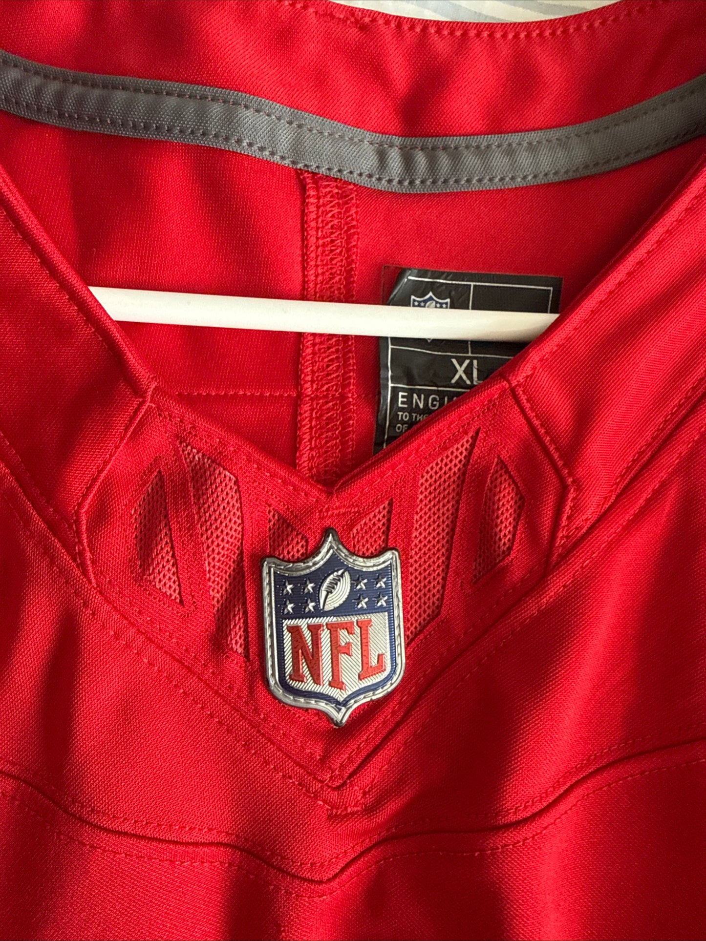Men's Nike Talanoa Hufanga #29 SF 49ers Vapor Lmtd NFL Jersey Sz XL - Red RARE
